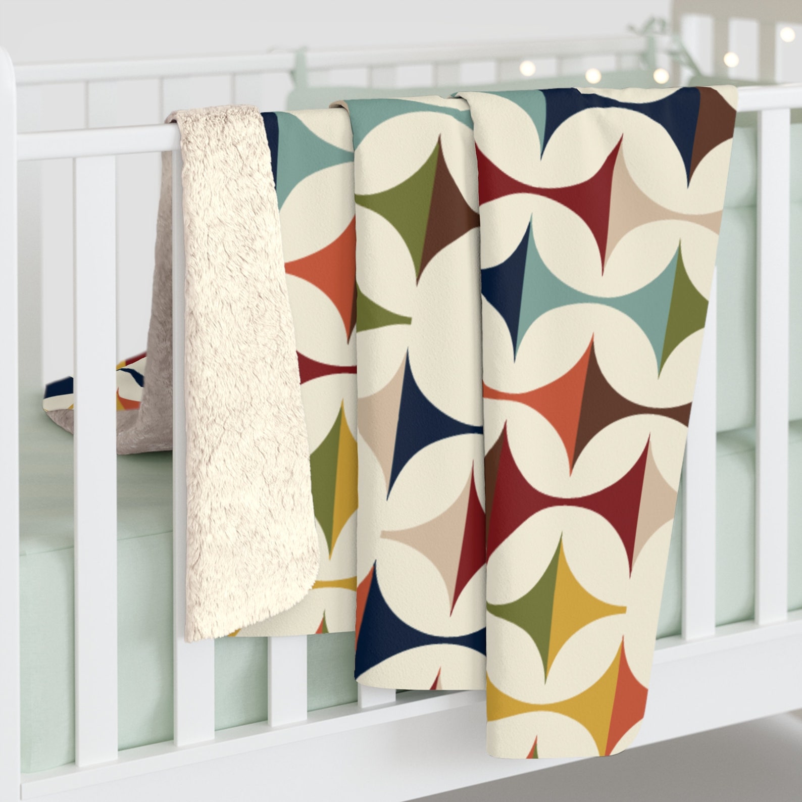 Sherpa Fleece Blanket - Front View