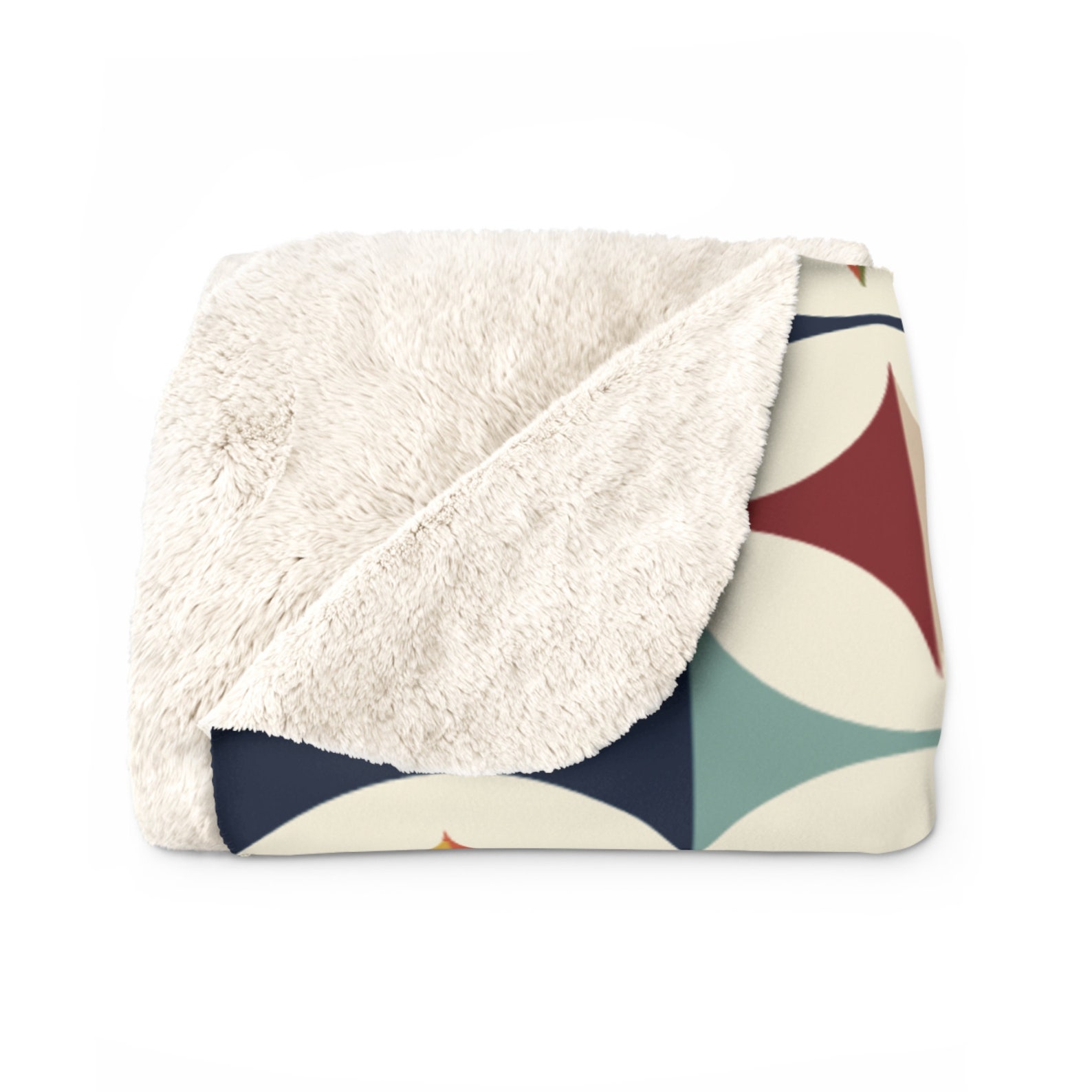 Sherpa Fleece Blanket - Sherpa Reverse